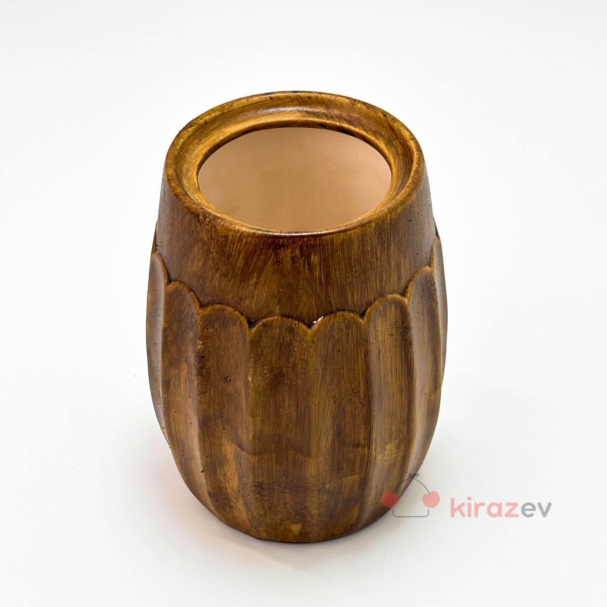 Rustik Kahverengi Vazo