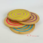 Bambu Nihale Yuvarlak Silikonlu 17x17 cm