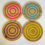 Bambu Nihale Yuvarlak Silikonlu 17x17 cm