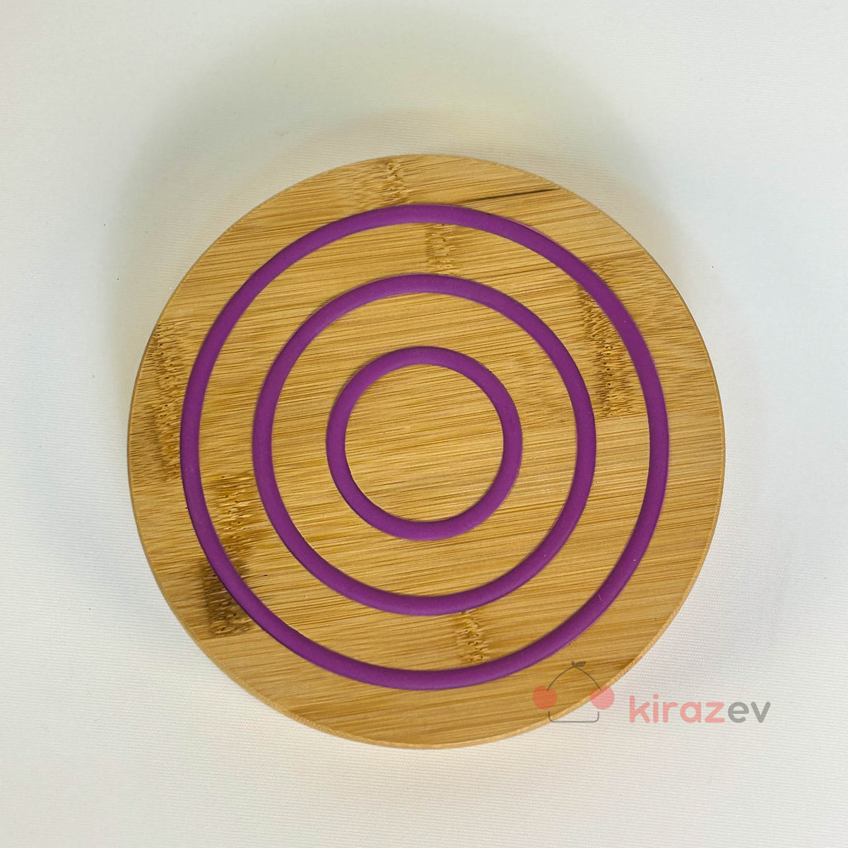 Bambu Nihale Yuvarlak Silikonlu 17x17 cm