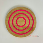 Bambu Nihale Yuvarlak Silikonlu 17x17 cm