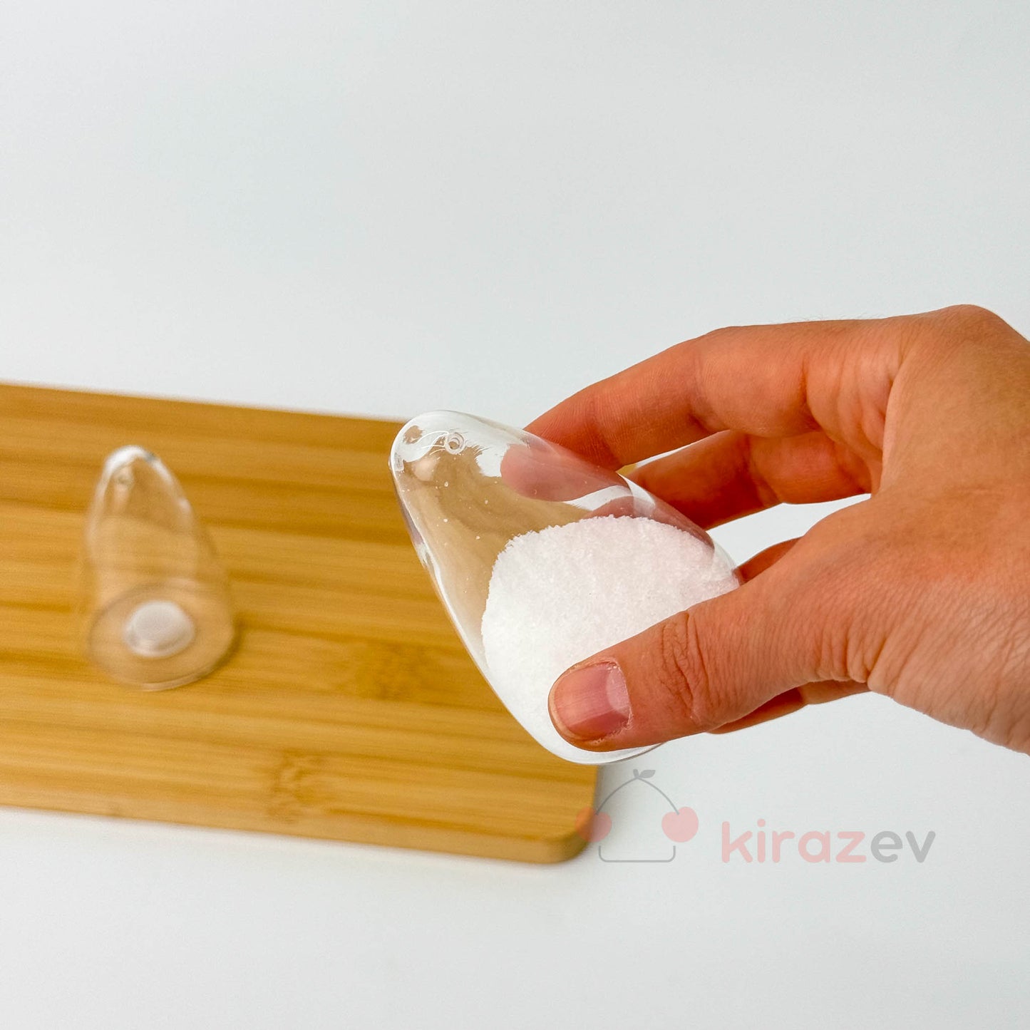 Sivri Model Cam Brosilikat Tuzluk 2'li