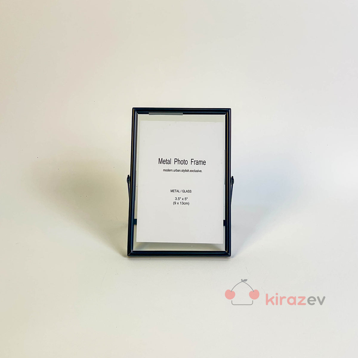 Siyah Metal Fotoğraf Çerçevesi 10x15 cm