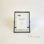 Siyah Metal Fotoğraf Çerçevesi 15x20 cm
