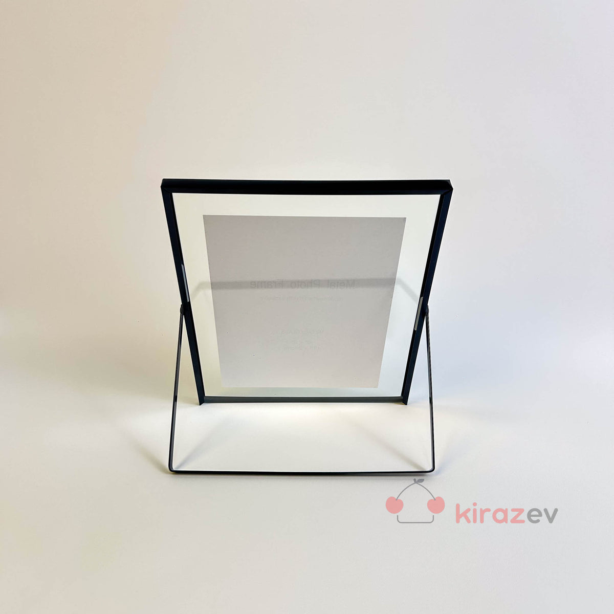 Siyah Metal Fotoğraf Çerçevesi 20x25 cm