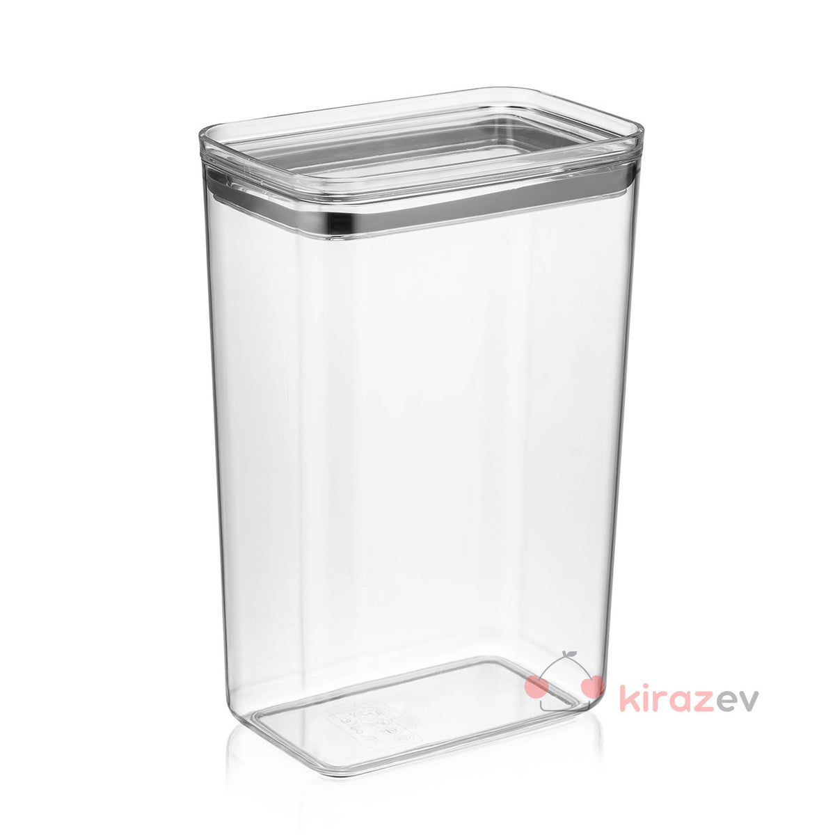 Soft Chef Dikdörtgen Erzak Saklama Kabı 3100 ml - Kiraz Ev