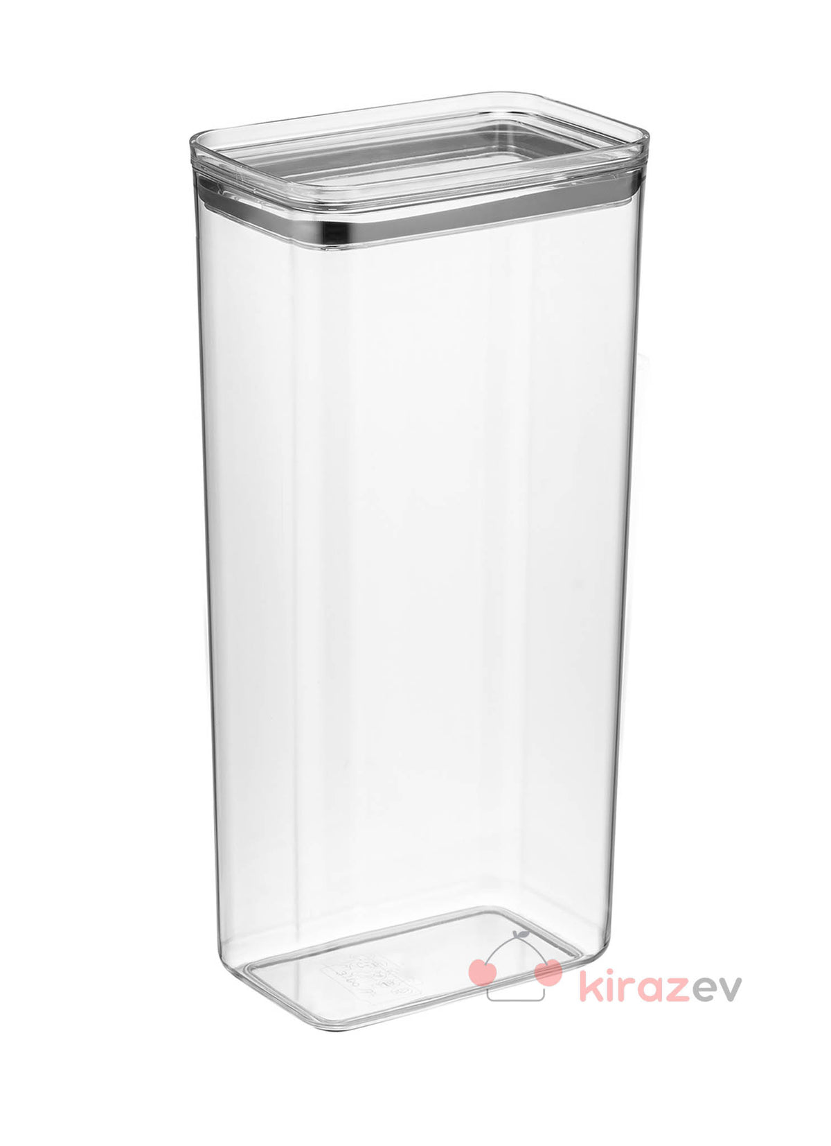 Soft Chef Dikdörtgen Erzak Saklama Kabı 4100 ml - Kiraz Ev