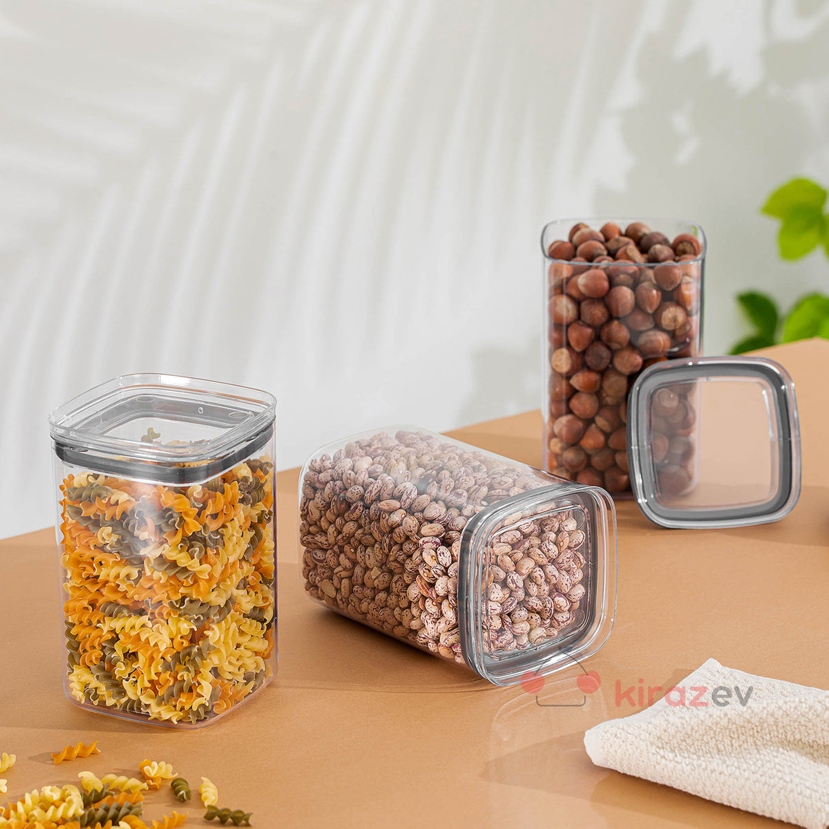 Soft Chef Kare Erzak Saklama Kabı 1400 ml