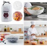 100’lü Tabak Bonesi Seti – Esnek Streç Gıda Koruma Kapakları