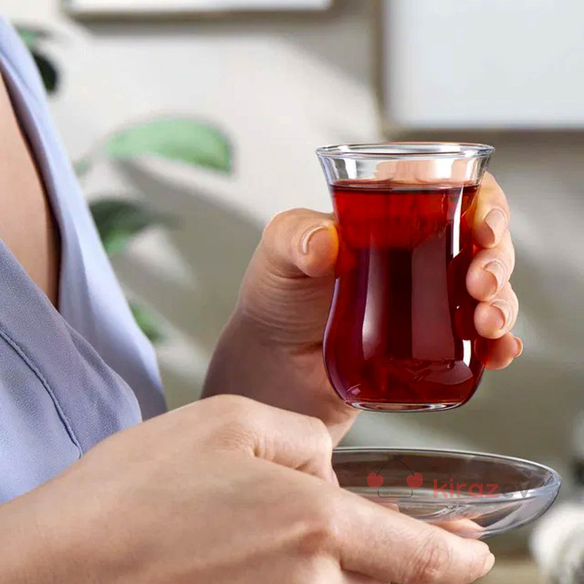Paşabahçe Üsküdar Çay Bardağı 120 cc – 6’lı Set - Kiraz Ev