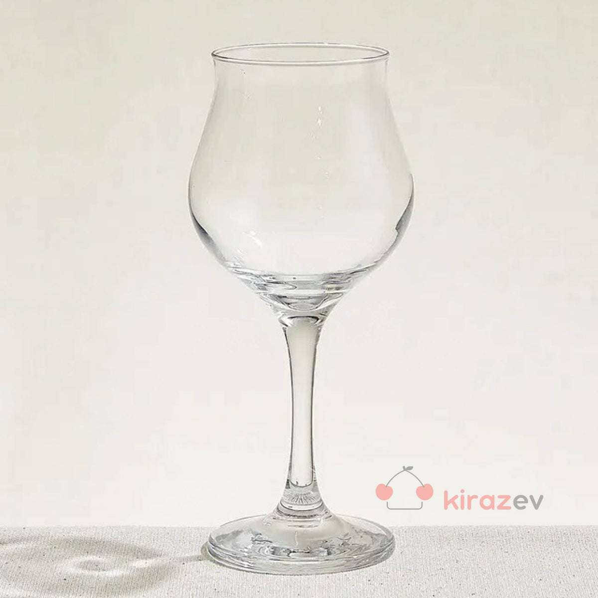Paşabahçe Wavy Şarap Kadehi 305 cc – 6'lı Kadeh Seti - Kiraz Ev