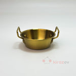 10 cm Gold Çelik Sunum Tavası