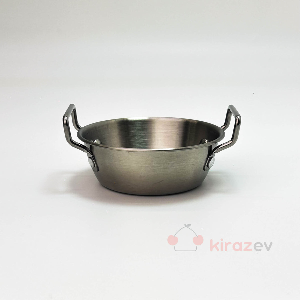 12 cm Gümüş Çelik Sunum Tavası