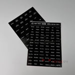 Baharat ve Mutfak Etiketi Seti