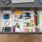 15×15×5,5 cm Şeffaf Punto Çekmece Organizer