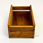 Küçük Akasya Ahşap Dekoratif Kasa