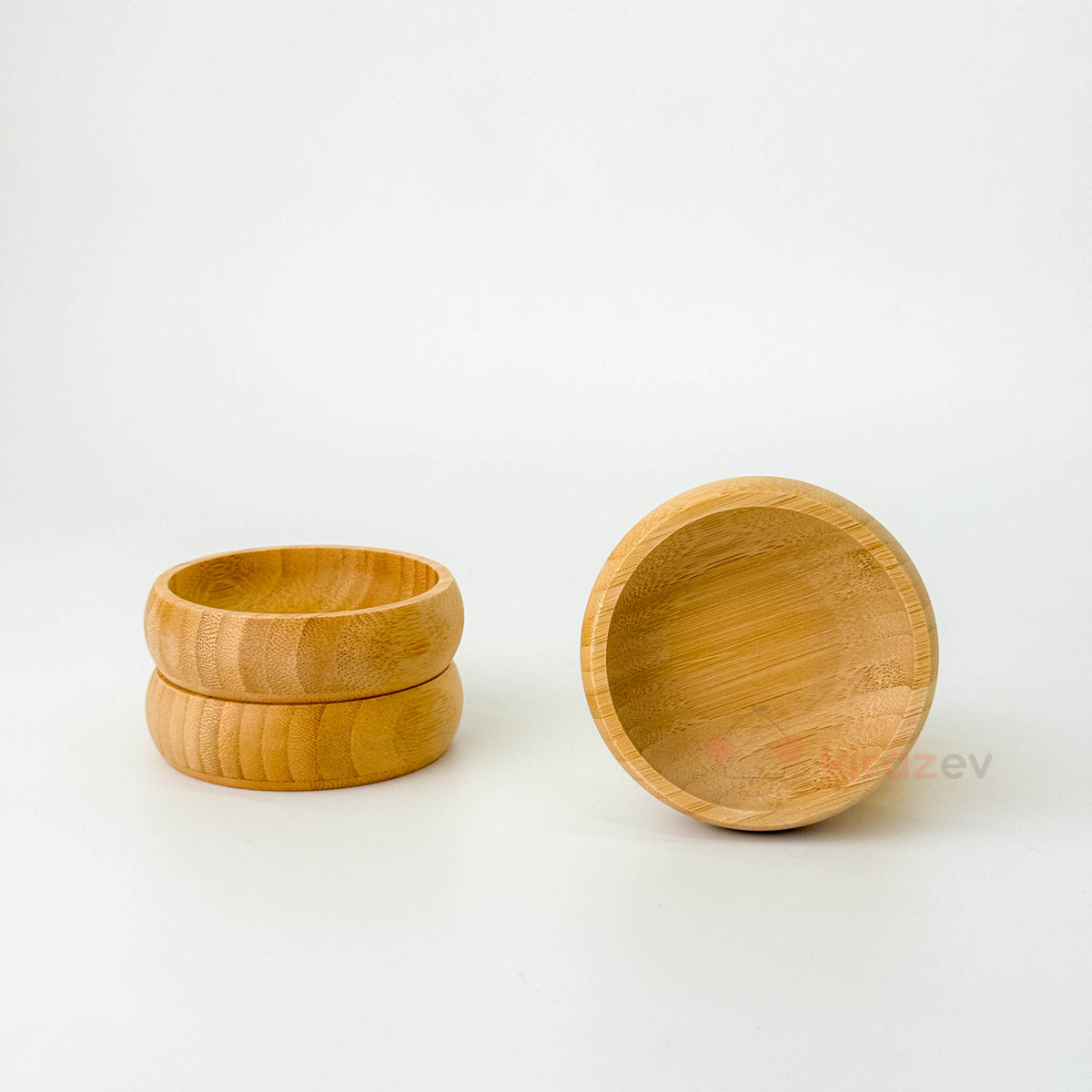 Bambu Çerezlik Kase 3'lü