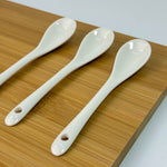 Porselen Tatlı Kaşığı Beyaz 6'lı