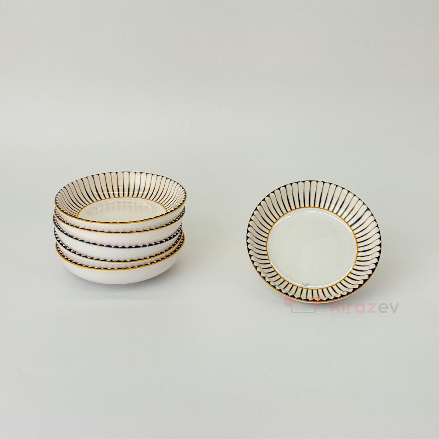 Seramik Çerezlik Seti Sunumluk 6'lı