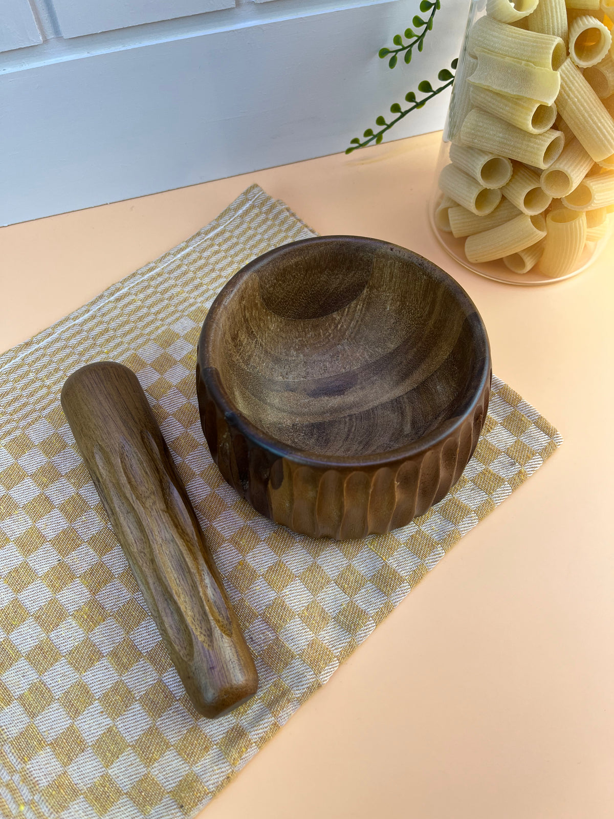 Ahşap Havan & Tokmak Seti