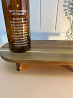 Akasya Ayaklı Oval Sunum Panosu