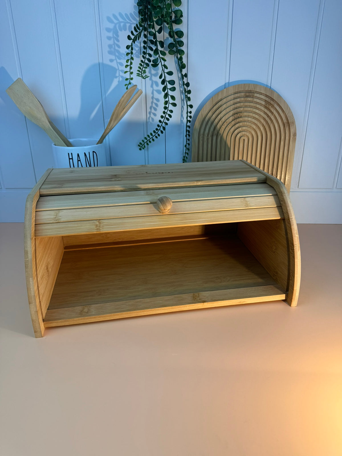 Bambu Sürgü Kapaklı Ekmeklik