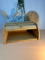 Bambu Sürgü Kapaklı Ekmeklik