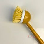 Ahşap Saplı Yuvarlak Temizlik Fırças