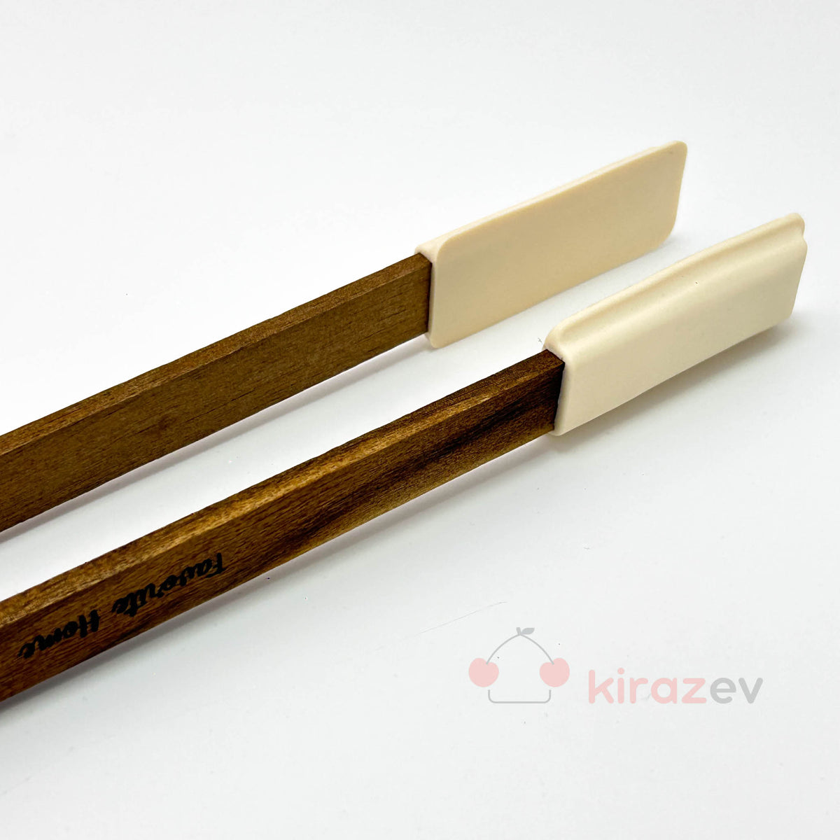 Akasya Saplı Silikon Maşa - Krem