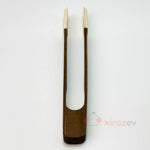 Akasya Saplı Silikon Maşa - Krem