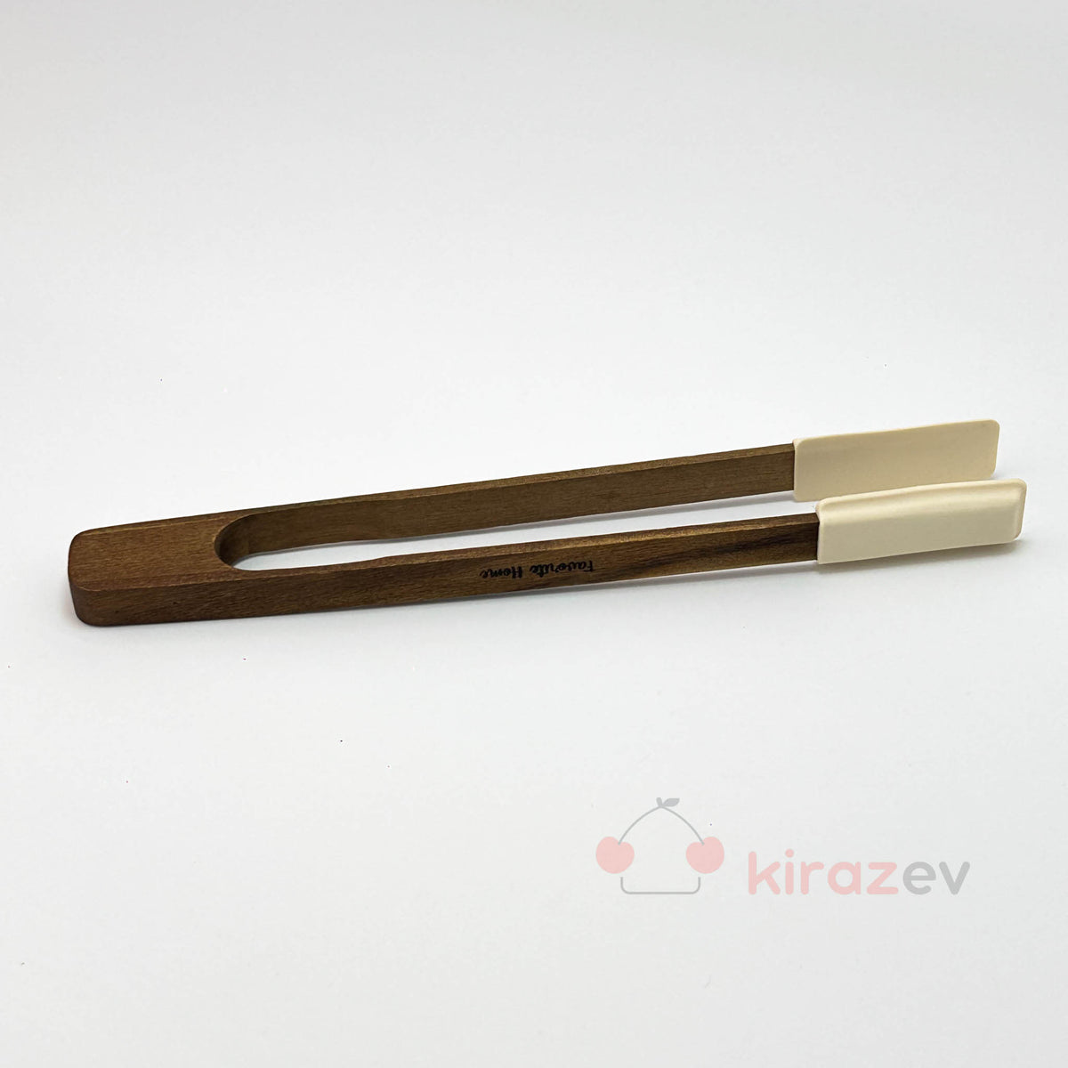 Akasya Saplı Silikon Maşa - Krem