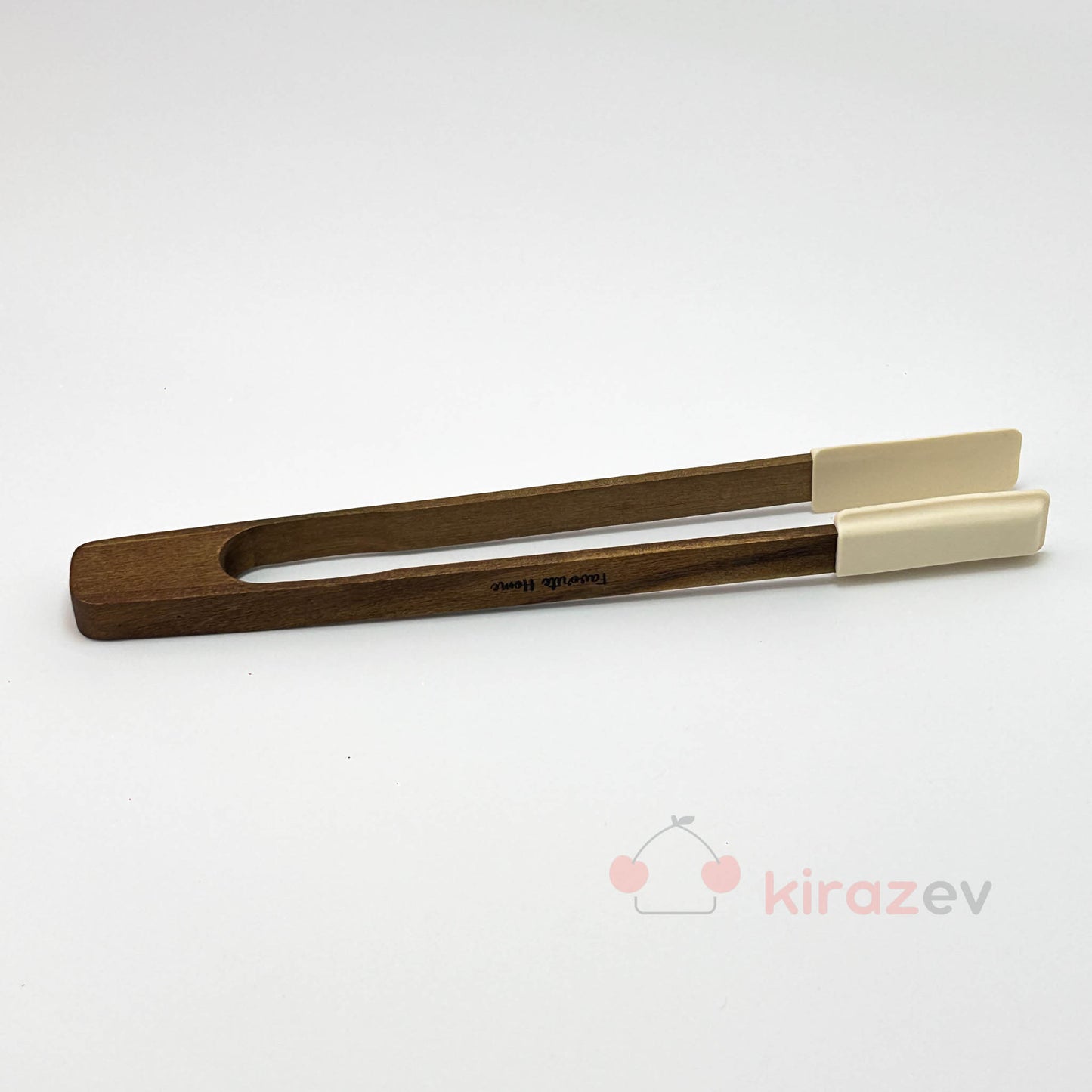 Akasya Saplı Silikon Maşa - Krem