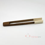 Akasya Saplı Silikon Maşa - Krem