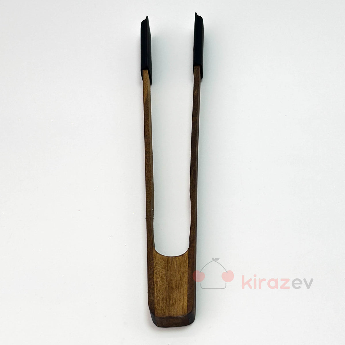 Akasya Saplı Silikon Maşa - Siyah