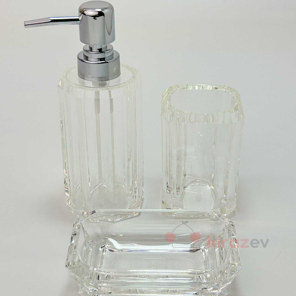 Akrilik 3'lü Banyo Seti