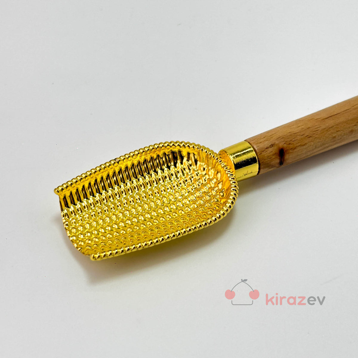 Bambu Baharatlık Kaşığı - Altın - Kiraz Ev