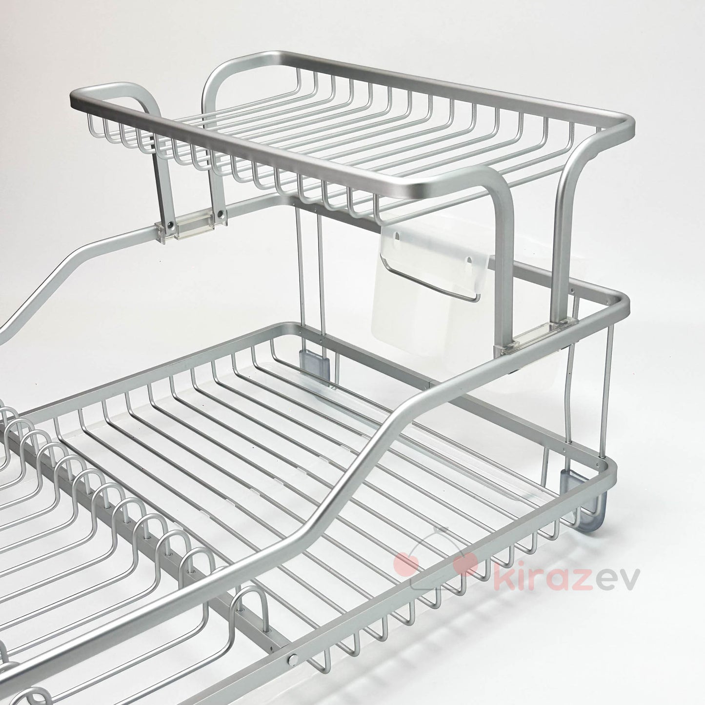 Alüminyum Paslanmaz İki Katlı Bulaşıklık