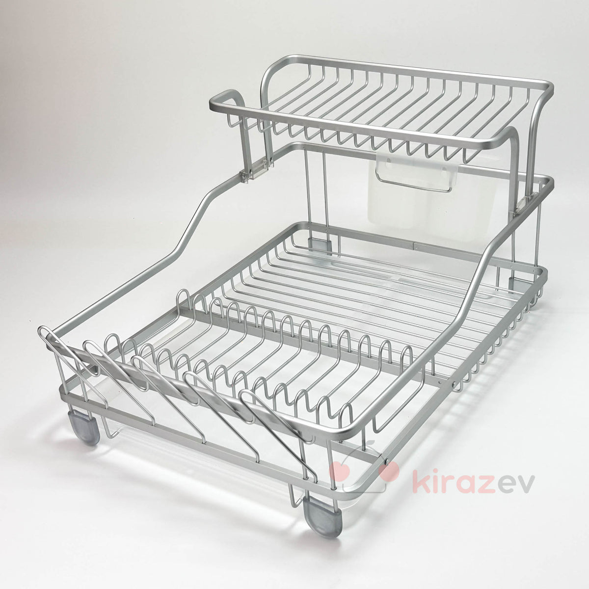 Alüminyum Paslanmaz İki Katlı Bulaşıklık