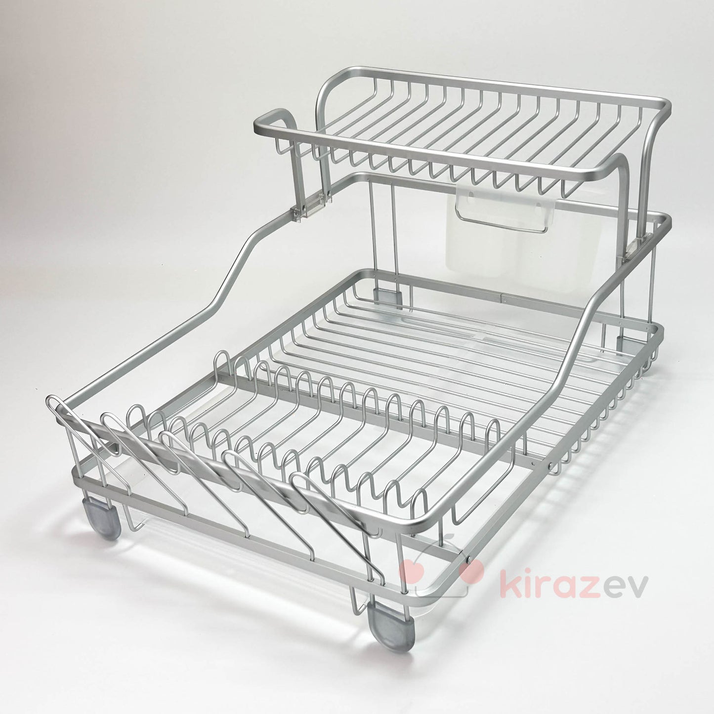 Alüminyum Paslanmaz İki Katlı Bulaşıklık