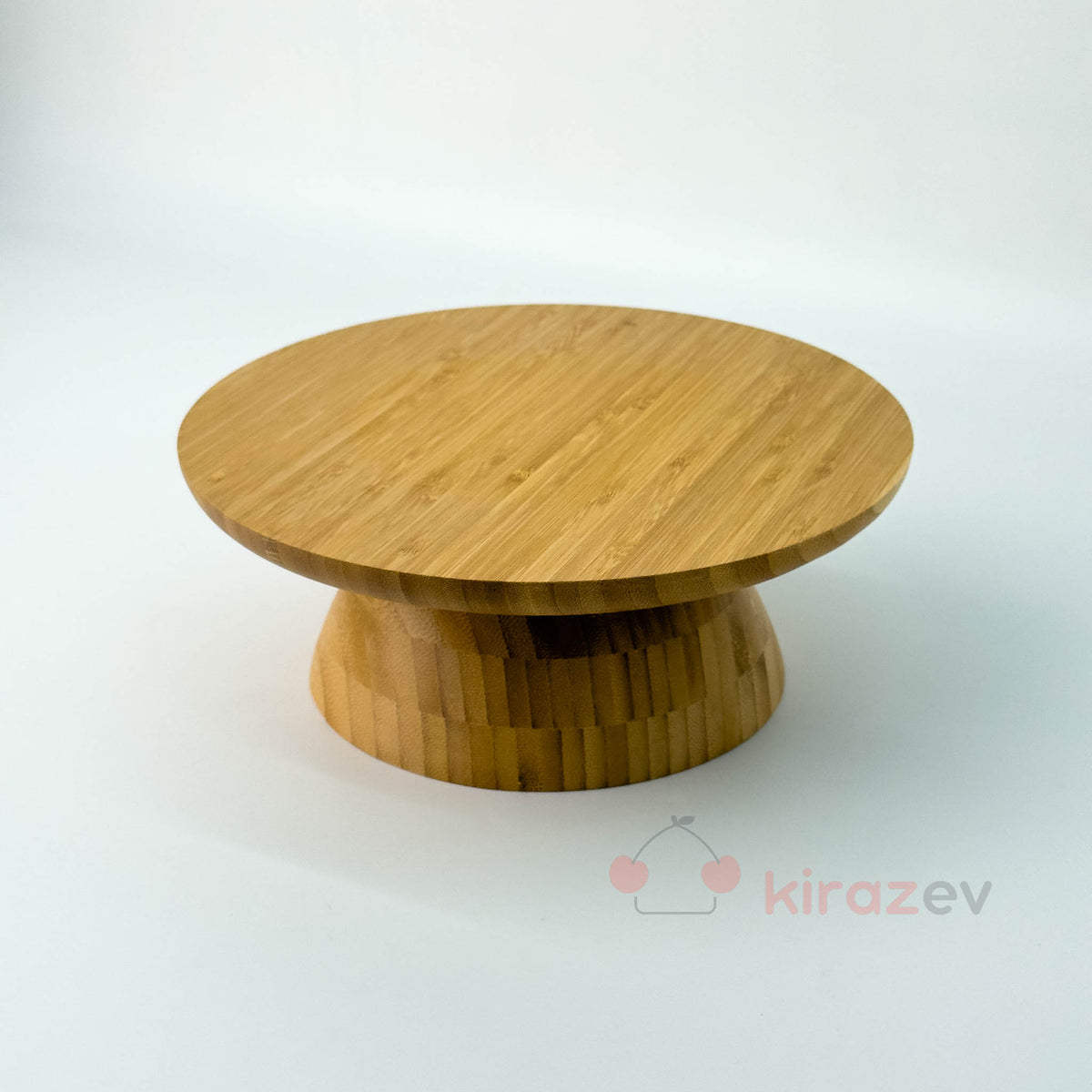 Bambu Ayaklı YuvarlakSunumluk