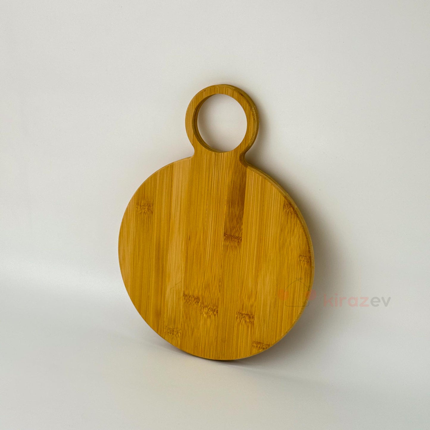 Yuvarlak Bambu Kesim Panosu