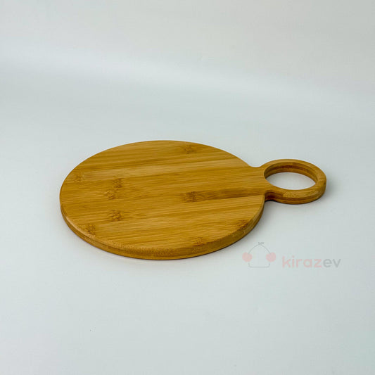 Yuvarlak Bambu Kesim Panosu
