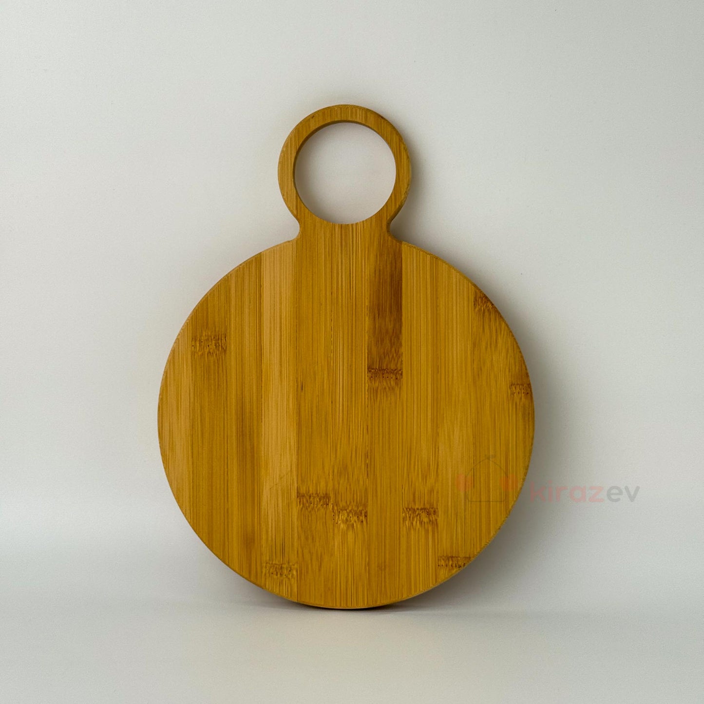 Yuvarlak Bambu Kesim Panosu