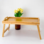 Bambu Ayaklı Keyif Tepsi