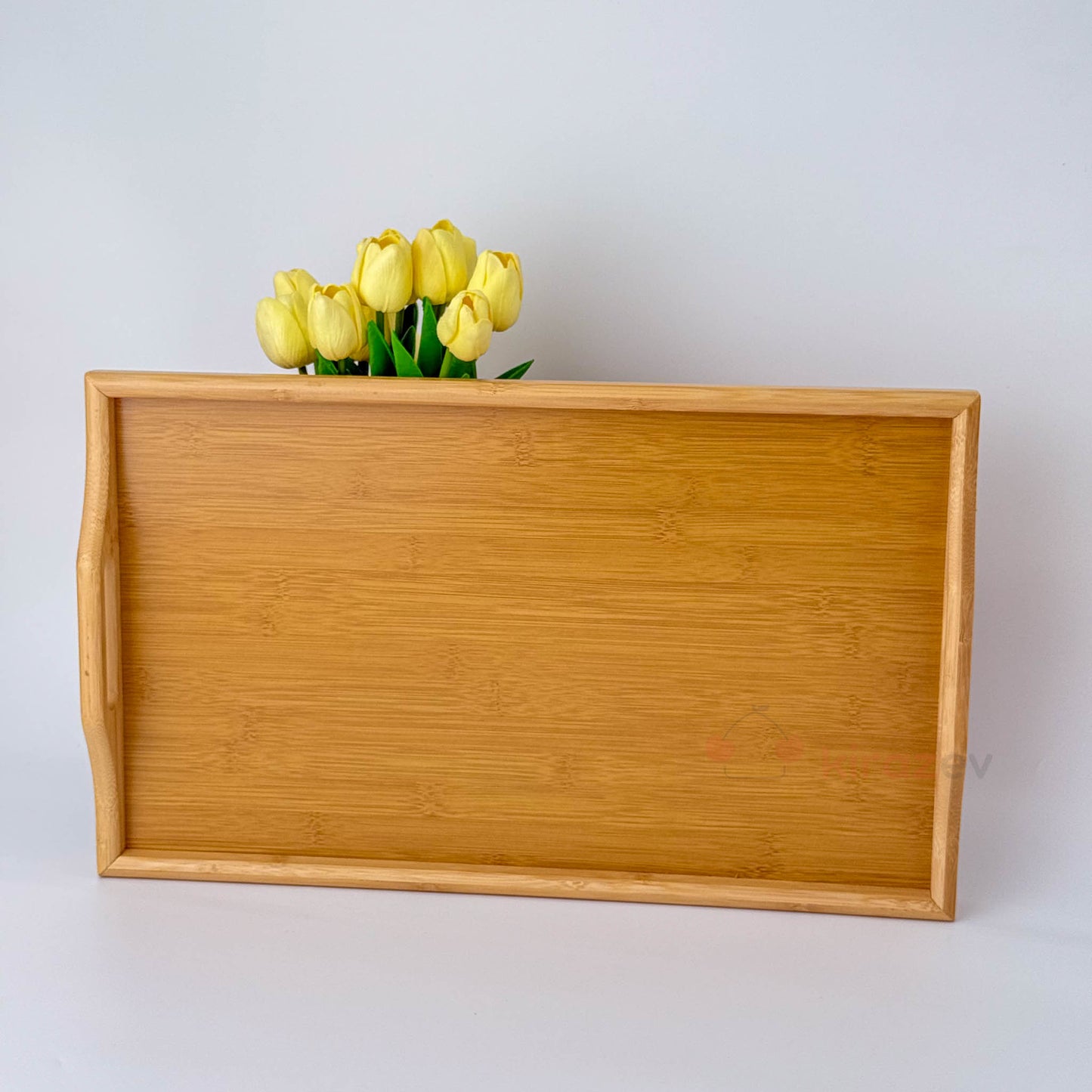 Bambu Ayaklı Keyif Tepsi