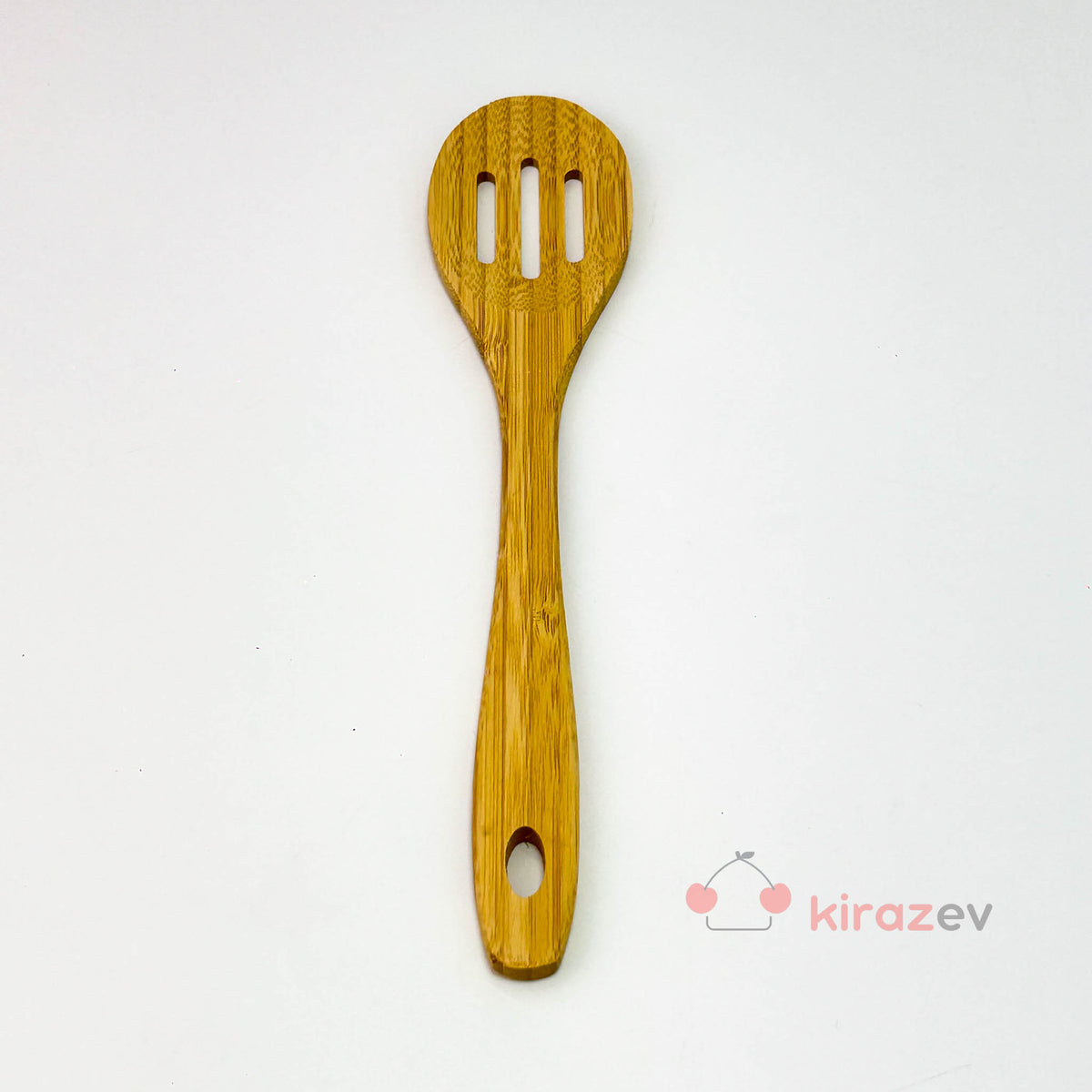 Bambu Delikli Kaşık - Kiraz Ev