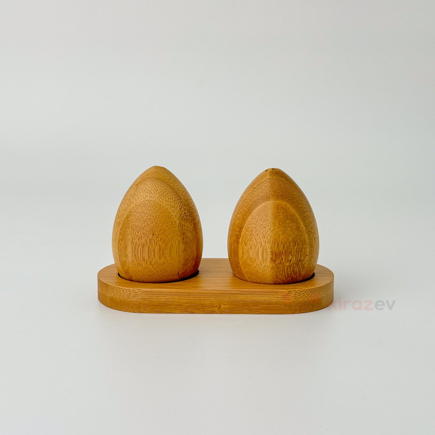 Bambu Tuzluk Biberlik Seti 2'li