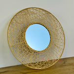 Bohem Su Yolu Rattan Ayna