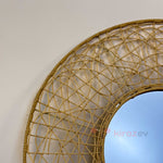 Bohem Su Yolu Rattan Ayna