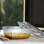 Paşabahçe Borcam Kapaklı Kare Tencere 2600 cc